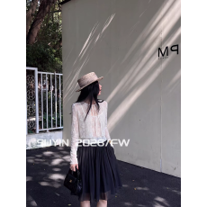 批发秋季法式温柔风纯欲蕾丝边系带开衫女叠穿吊带<b class='q'>背心</b>显瘦<b class='q'>上衣</b>两件套