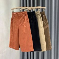 批发新款2026高腰阔腿短裤女夏季薄款宽松<b class='q'>大码</b><b class='q'>中年</b>妈妈休闲百搭七分裤