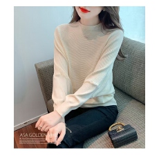 批发蝙蝠袖针织衫2025秋季新款韩版<b class='q'>宽松</b>洋气长袖上衣