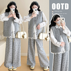 实拍   爆款休闲穿搭整套ootd高级感秋冬韩系套装