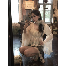 批发性感辣妹套装女早秋季御姐轻熟风蕾丝雪纺上衣<b class='q'>包臀</b><b class='q'>半身裙</b>子一整套