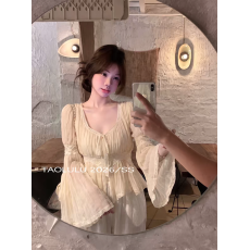 批发性感辣妹套装女早秋季御姐轻熟风蕾丝雪纺上衣<b class='q'>包臀</b><b class='q'>半身裙</b>子一整套
