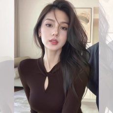 批发韩系穿搭超好看炸街独特漂亮<b class='q'>大码</b>上衣红色毛衣秋冬季2025年女新款