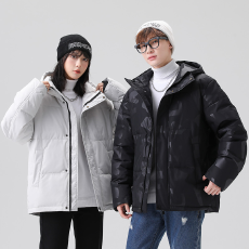 批发国标绒2026连帽羽绒服男女同款青年白鸭绒保暖新品加厚羽绒外套