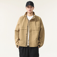 美式2026新款休闲夹克男士外套春秋款潮牌秋季衣服男装冲锋衣