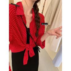 批发防晒衬衫<b class='q'>外套</b>女小个子薄款开衫外搭宽松长袖雪纺衬衣夏季冰丝上衣