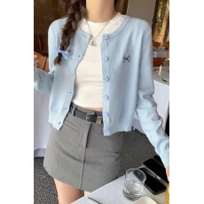 批发<b class='q'>针织</b><b class='q'>开衫</b>外套女早秋2025新款爆款内搭长袖上衣宽松高级感洋气毛衣