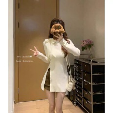 批发不规则<b class='q'>中长款</b>打底衫女冬季内搭遮屁股上衣搭配鲨鱼<b class='q'>裤</b>修身收腰恤