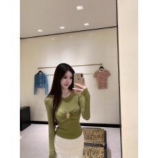 批发12/11 20:00 THE SWAN司凰 张元英私服 打底多色针织上衣