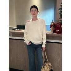 批发<b class='q'>大码</b>胖mm秋冬季氛围感穿搭套装<b class='q'>女</b>挂脖背心高级感显瘦针织衫毛衣潮