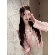 批发【Meng服饰】秋重工编织小香风开衫气质显瘦名媛风外套+<b class='q'>白</b>色<b class='q'>裤子</b>