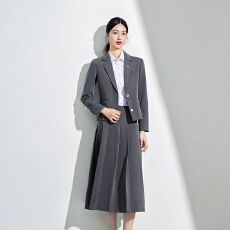 批发名媛淑女气质西服套装女2025秋季新款修身显瘦通勤职业办公西服