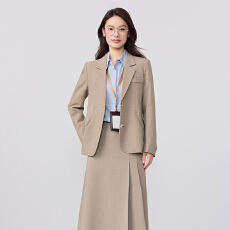 批发<b class='q'>职业</b>时尚西服<b class='q'>套装</b><b class='q'>女</b>2025秋季修身显瘦通勤干练气质办公服西装外套