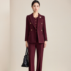 批发西装裤子马甲三件套职业女装2025秋冬季简约干练气质<b class='q'>通勤</b>正装西服