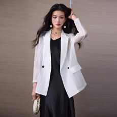 批发高级感防晒衣西装外套女小个子<b class='q'>夏季</b>新款休闲时尚气质设计感小西服