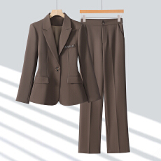 批发职业西装套装女春季长袖高端OL<b class='q'>气质</b><b class='q'>珠宝</b>店工装领导工作服西服外套