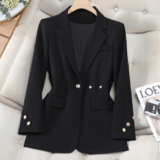 批发职业西装简约干练气质西装外套女春秋<b class='q'>新款</b>休闲百搭OL通勤小西服