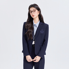 批发职业工作服西装外套女<b class='q'>春</b>季高级感简约艺考干练通勤气质西服套装
