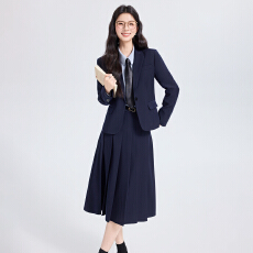 批发职业工作服西装外套女<b class='q'>春</b>季高级感简约艺考干练通勤长袖西服套装