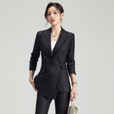 批发西装套装女2026秋冬新款高级感气质休闲百搭小西服外套