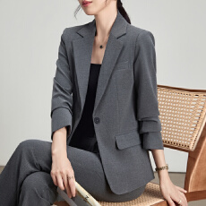 批发西装套装女2026秋冬新款高级感气质休闲百搭小西服套裤两件套