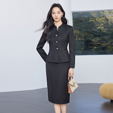 批发时尚干练长袖西服外套女春秋新款通勤正装女神范气质<b class='q'>小西装</b>套装