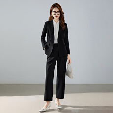 批发时尚气质休闲西服<b class='q'>外套女</b>春秋新款韩式港风减龄修身艺考<b class='q'>西装</b>套装