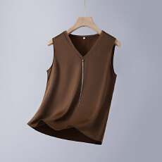 批发时尚休闲修身女神范背心女2030夏季新款内搭打底气质背心上衣