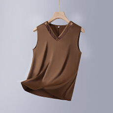 批发时尚休闲修身女神范背心女2036夏季新款内搭打底气质背心上衣