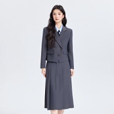 批发职业工作服设计感高端西装外套秋季新款通勤气质OL学院风西服套装