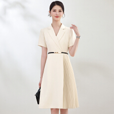 批发时尚气质名媛短袖<b class='q'>连衣裙</b>女2026夏季新款<b class='q'>高端</b>修身显瘦女神范<b class='q'>连衣裙</b>