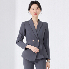 批发韩版艺考主播支持人西装外套女春秋新款高级感气质小个子西服套装