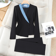 批发修身西装<b class='q'>套装</b><b class='q'>女</b><b class='q'>职业</b>装气质春秋公务员面试正装工装西服外套工作服