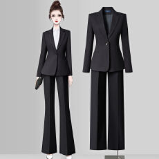 批发修身一粒扣通勤西服套装女春<b class='q'>秋</b>新款显瘦气质职业工作服小西装外套