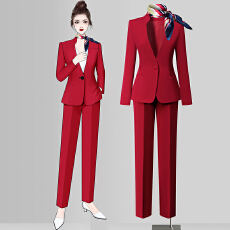 批发工作服女职业装气质女神范职业英伦风气质空姐制服女高端职业套装