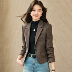 批发西装<b class='q'>外套</b>女2026秋冬<b class='q'>新款</b>高级感气质休闲百搭小西服<b class='q'>外套</b>小个子上衣