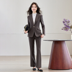 批发毛呢西装外套女2026秋<b class='q'>冬</b>新款高级感气质职业修身干练通勤西服套装