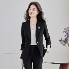 批发西装外套女2026<b class='q'>秋</b>冬新款高级感气质休闲百搭小西服外套小个子上衣