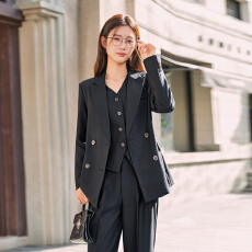 批发西装外套女2026<b class='q'>秋</b>冬新款高级感气质休闲百搭小西服外套小个子上衣