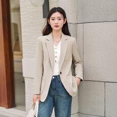 批发西装外套女2026<b class='q'>秋</b>冬新款高级感气质休闲百搭小西服外套小个子上衣