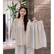 批发短<b class='q'>裤</b>+长<b class='q'>裤</b>中袖新款夏季休闲风2026套<b class='q'>装</b>新中式原宿时尚简约两件套