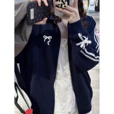 批发8813# 实价 <b class='q'>刺绣</b>翻领卫衣女