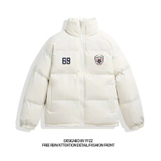 高质量 420克 河北秋冬新款加厚棉服韩版宽松纯色棉衣外套面包服