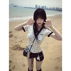 批发实价 刺绣+辅料+内里铺布【40支奥代尔210克纯棉】短袖+短<b class='q'>裤</b>