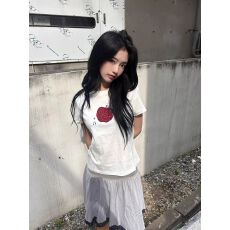 批发1*1纯棉 常规款】正肩常规短袖 高弹力新款夏季修身显瘦洋气上衣