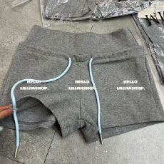 批发韩国东大门夏季新款时尚<b class='q'>百搭</b>显瘦松紧腰抽绳休闲<b class='q'>运动</b>辣妹超短裤女