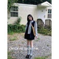批发SourceWithU韩女vibe50赛丽晶37莱赛尔23<b class='q'>棉麻</b>2色系带衬衫马甲短<b class='q'>裤</b>
