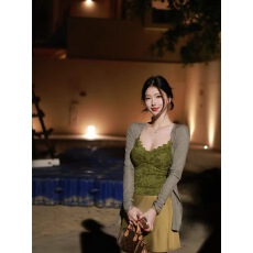 批发【Fart Shop】甜坚果派 低腰凉感<b class='q'>缎面</b>带内衬半身裙女春夏纯欲短裙