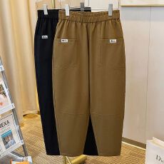 批发纯棉【加绒/不加绒】哈伦裤胖mm宽松加大码腿粗显瘦休闲萝卜裤子