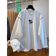 批发做三个色【德绒】特大码300斤磨毛t恤女长袖刺绣打底衫上衣